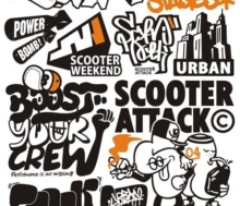 Graphic Design for Scooter Attack 2007-2010